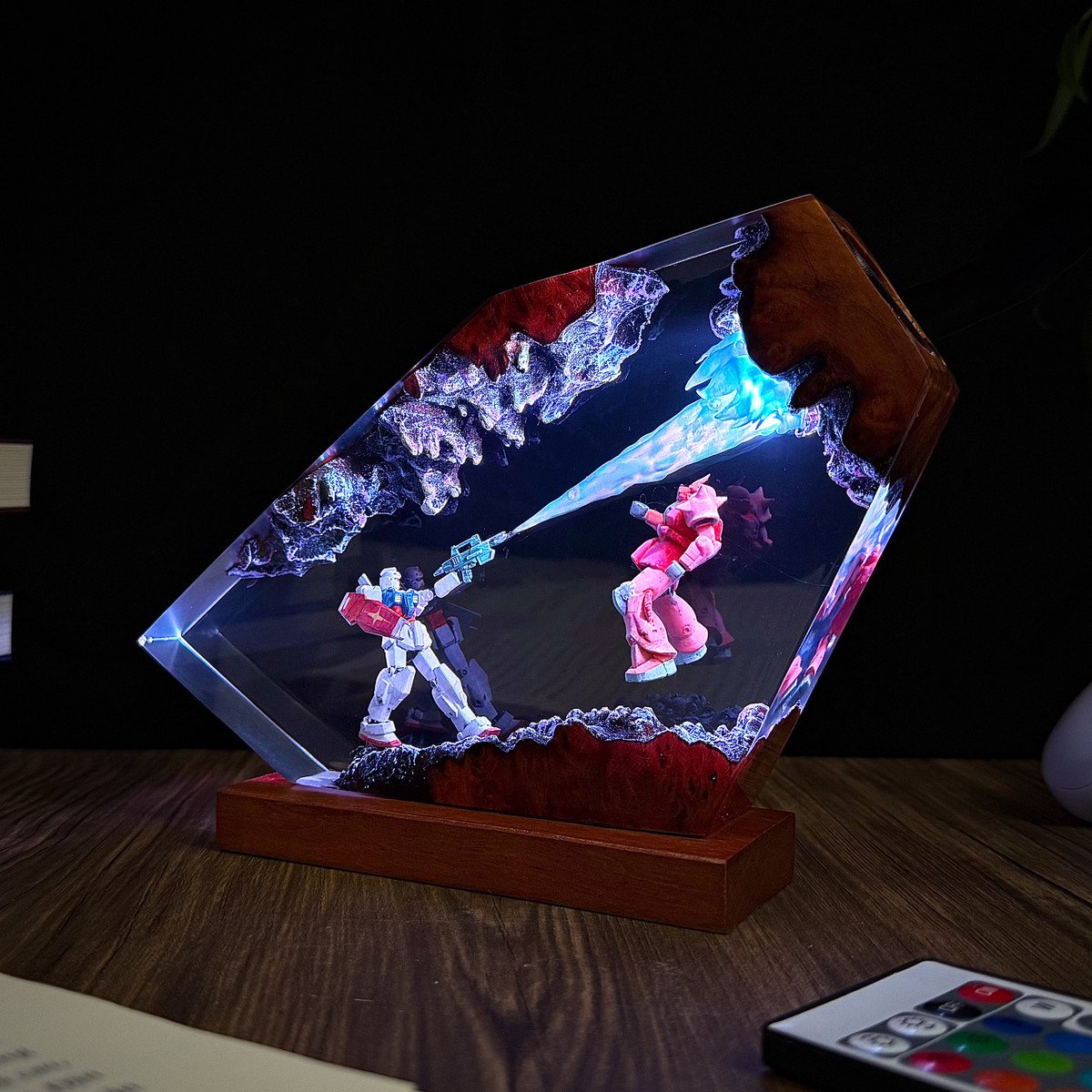 Gundam Combat Resin lamp