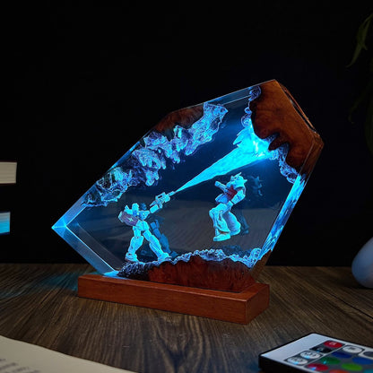 Gundam Combat Resin lamp