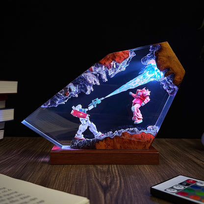 Gundam Combat Resin lamp