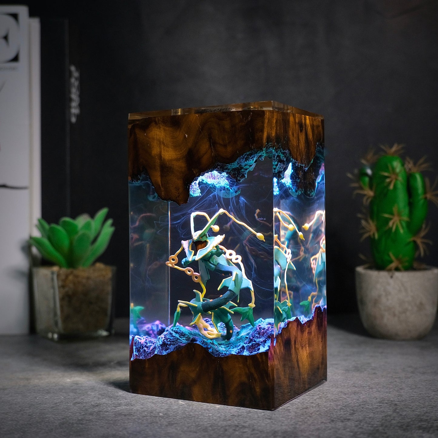 Rayquaza Pokemon Resin lamp