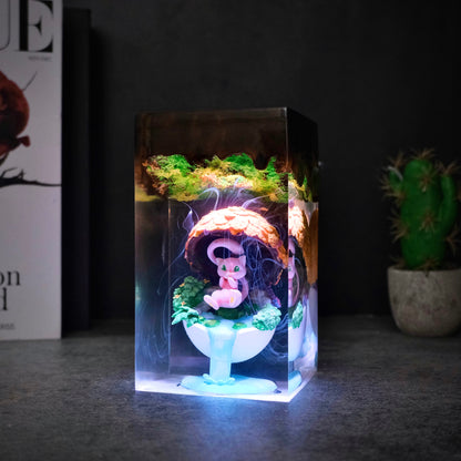 Mew Pokemon Resin lamp