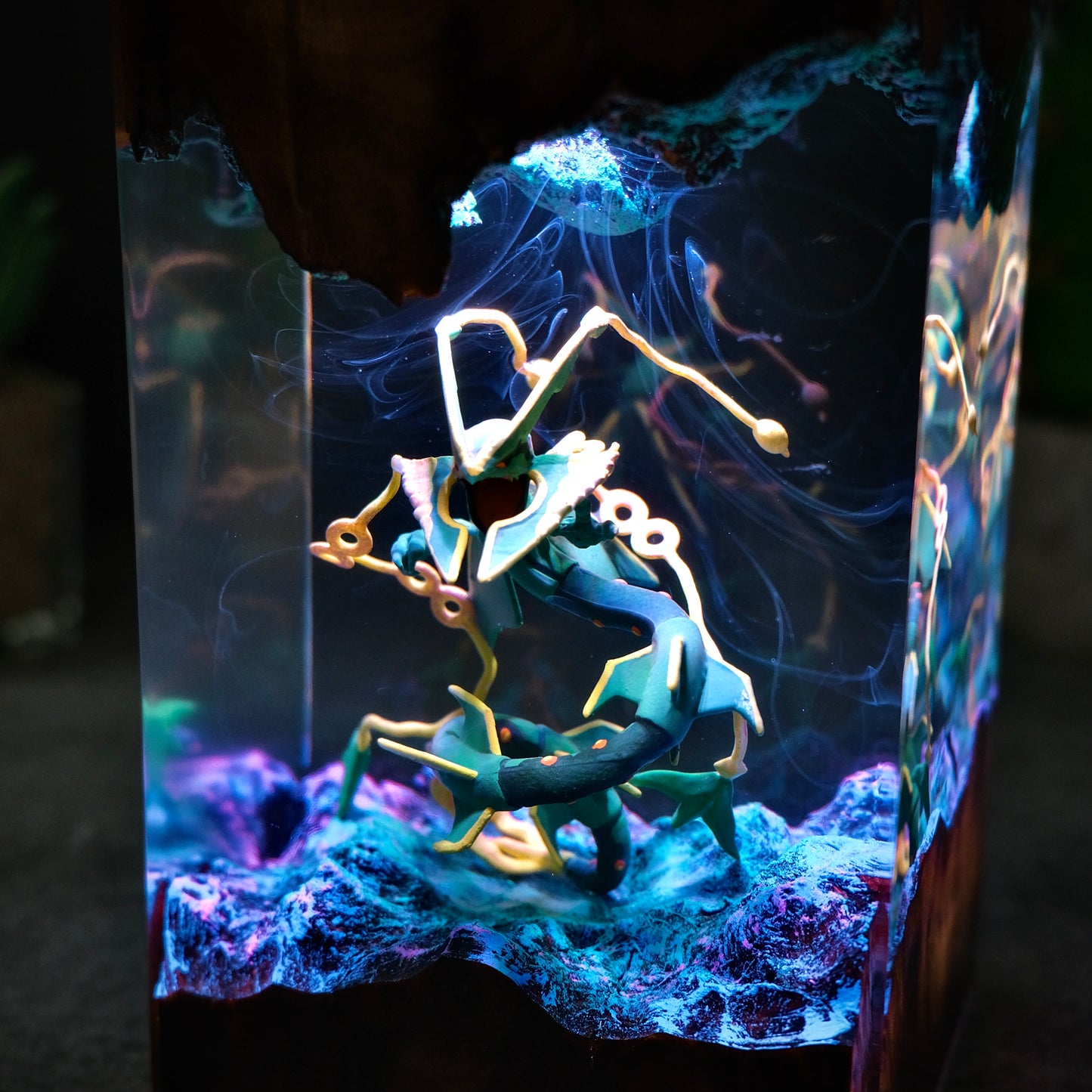 Rayquaza Pokemon Resin lamp