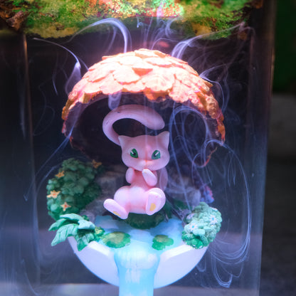 Mew Pokemon Resin lamp