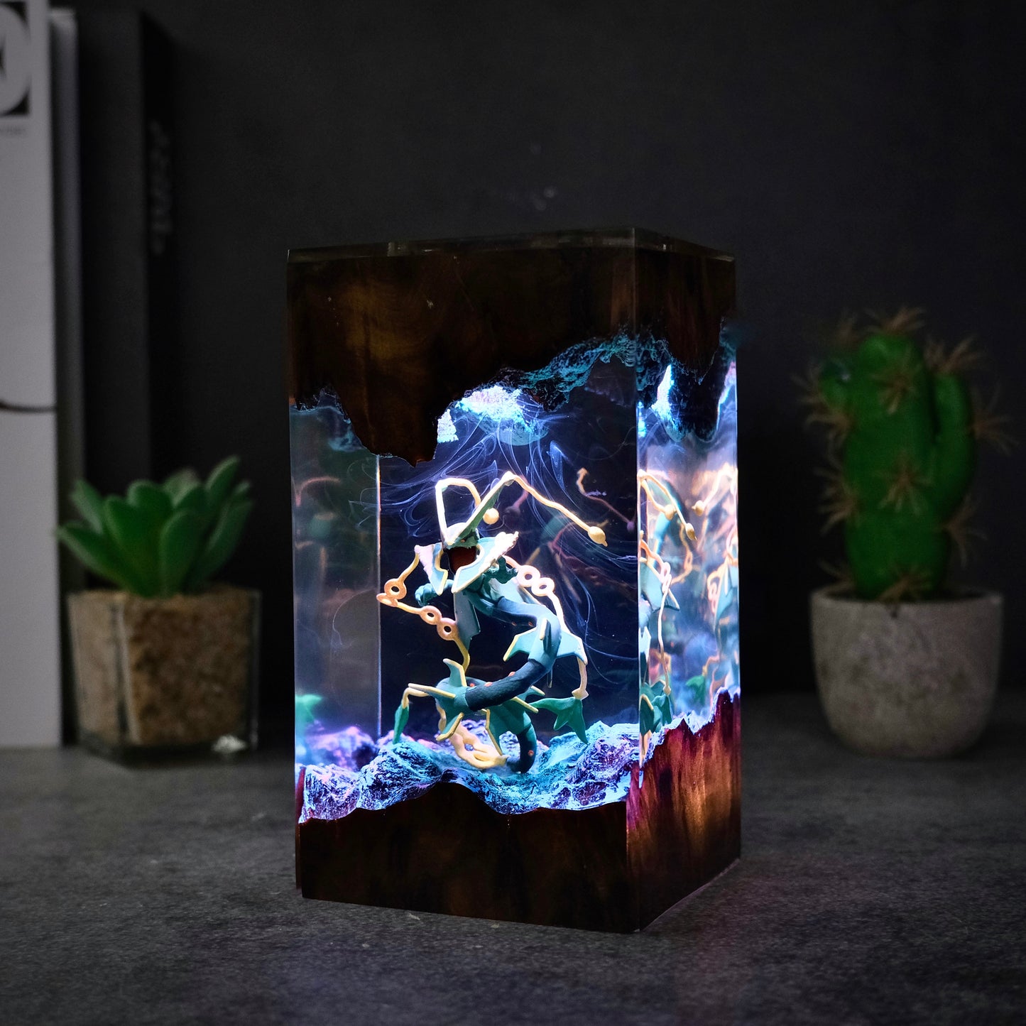 Rayquaza Pokemon Resin lamp