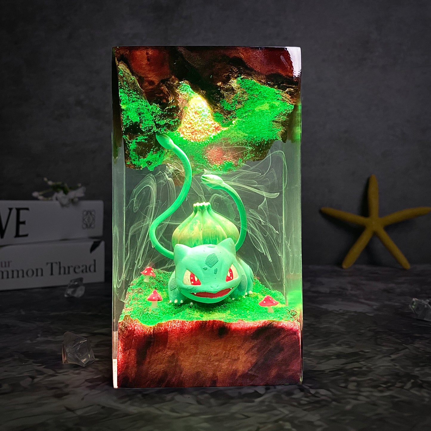 Bulbasaur resin lamp epoxy lamp