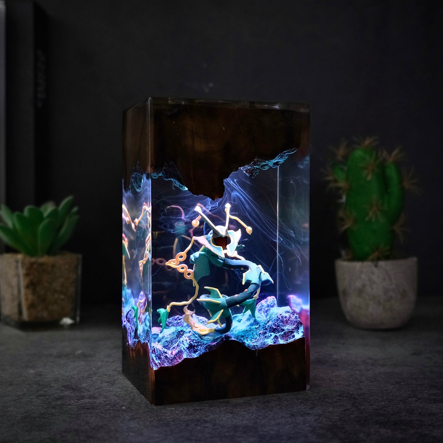 Rayquaza Pokemon Resin lamp