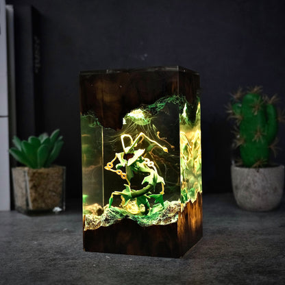 Rayquaza Pokemon Resin lamp