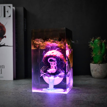 Mew Pokemon Resin lamp