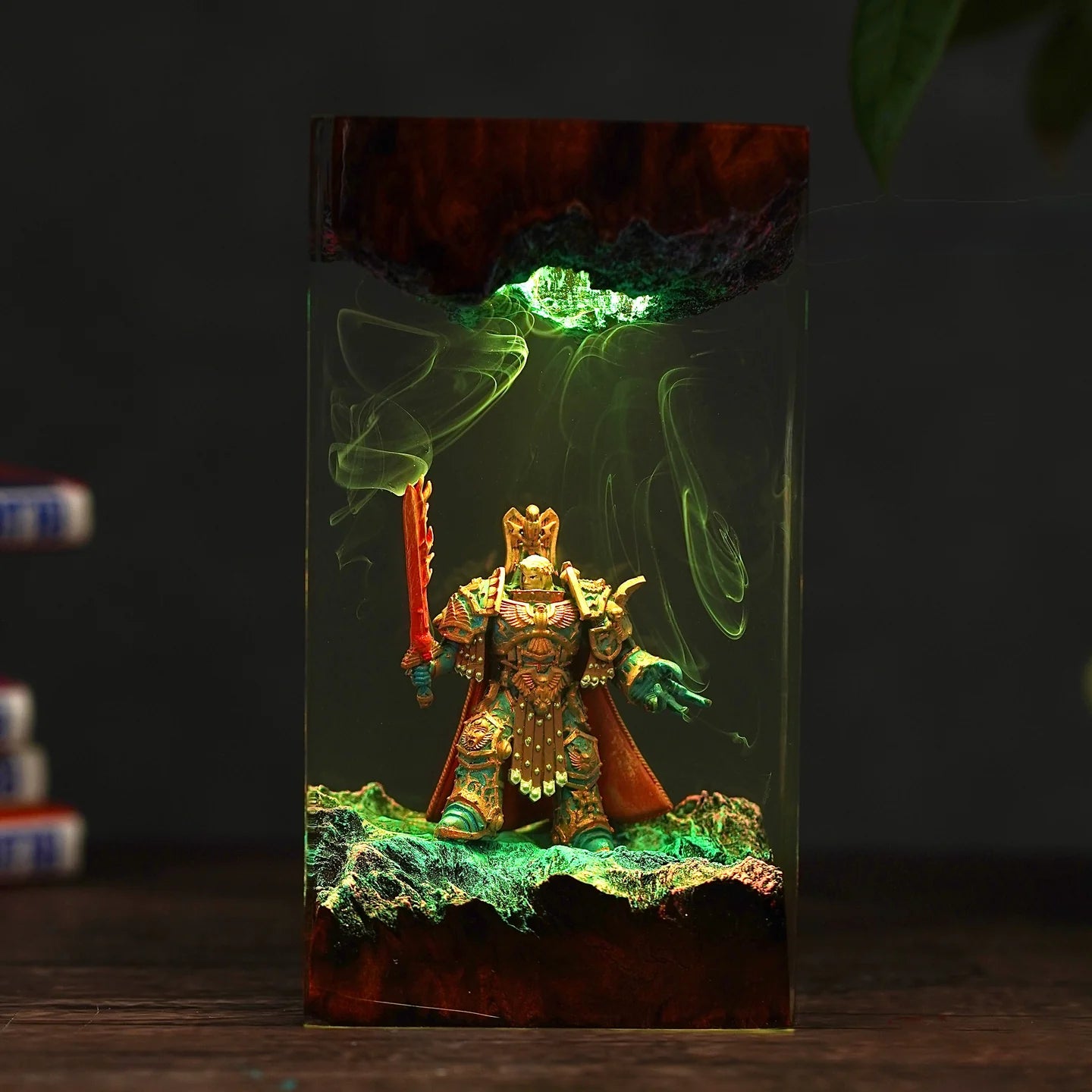 Emperor of The Mankind - Warhammer Resin lamp