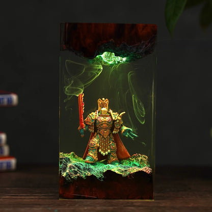 Emperor of The Mankind - Warhammer Resin lamp