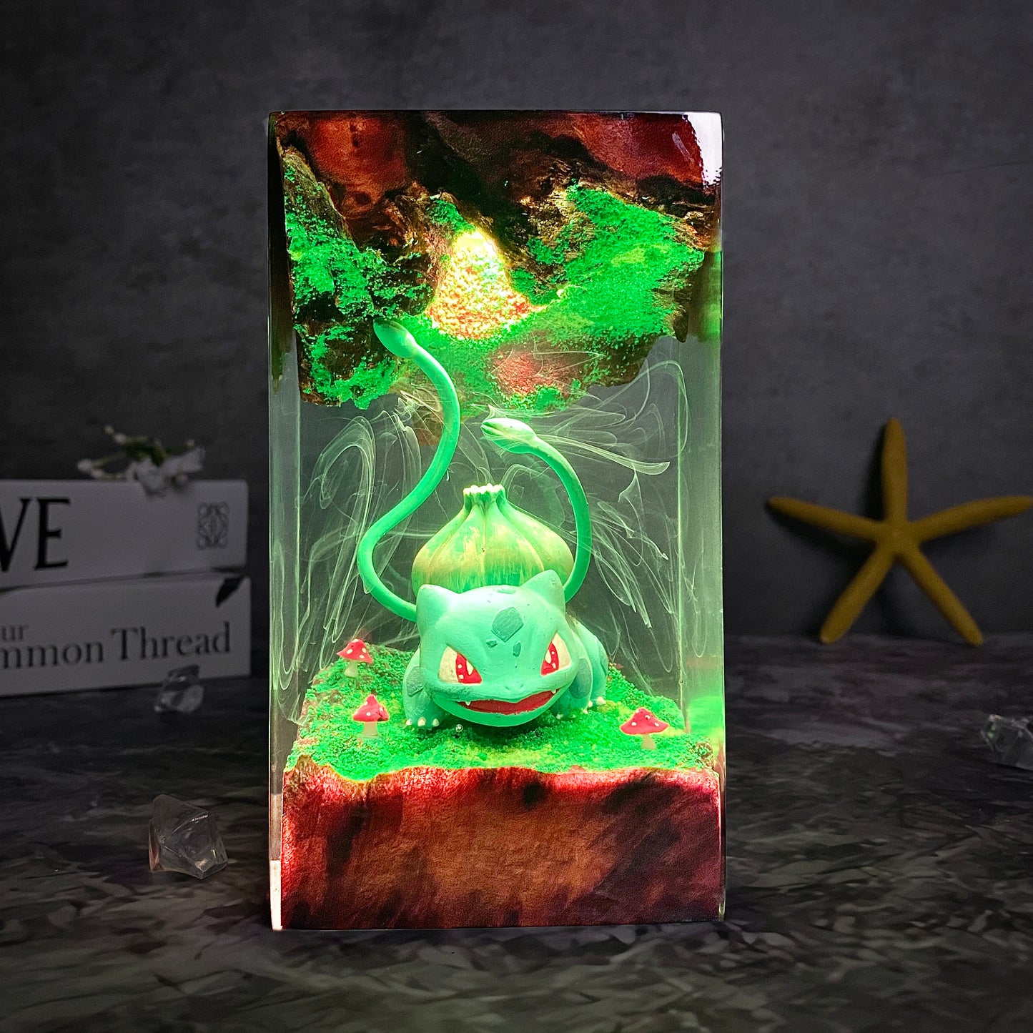 Bulbasaur resin lamp epoxy lamp