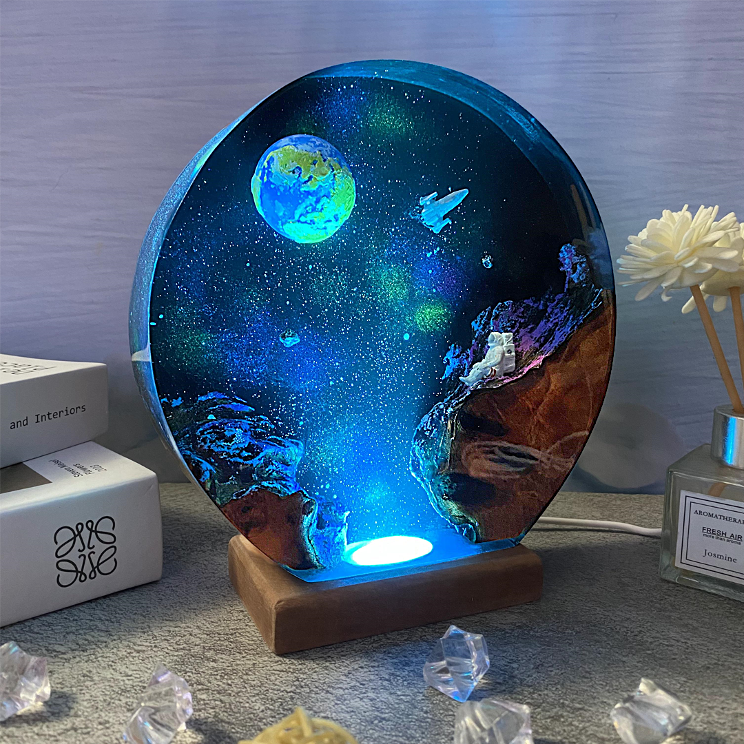 Galaxy Epoxy Lamp