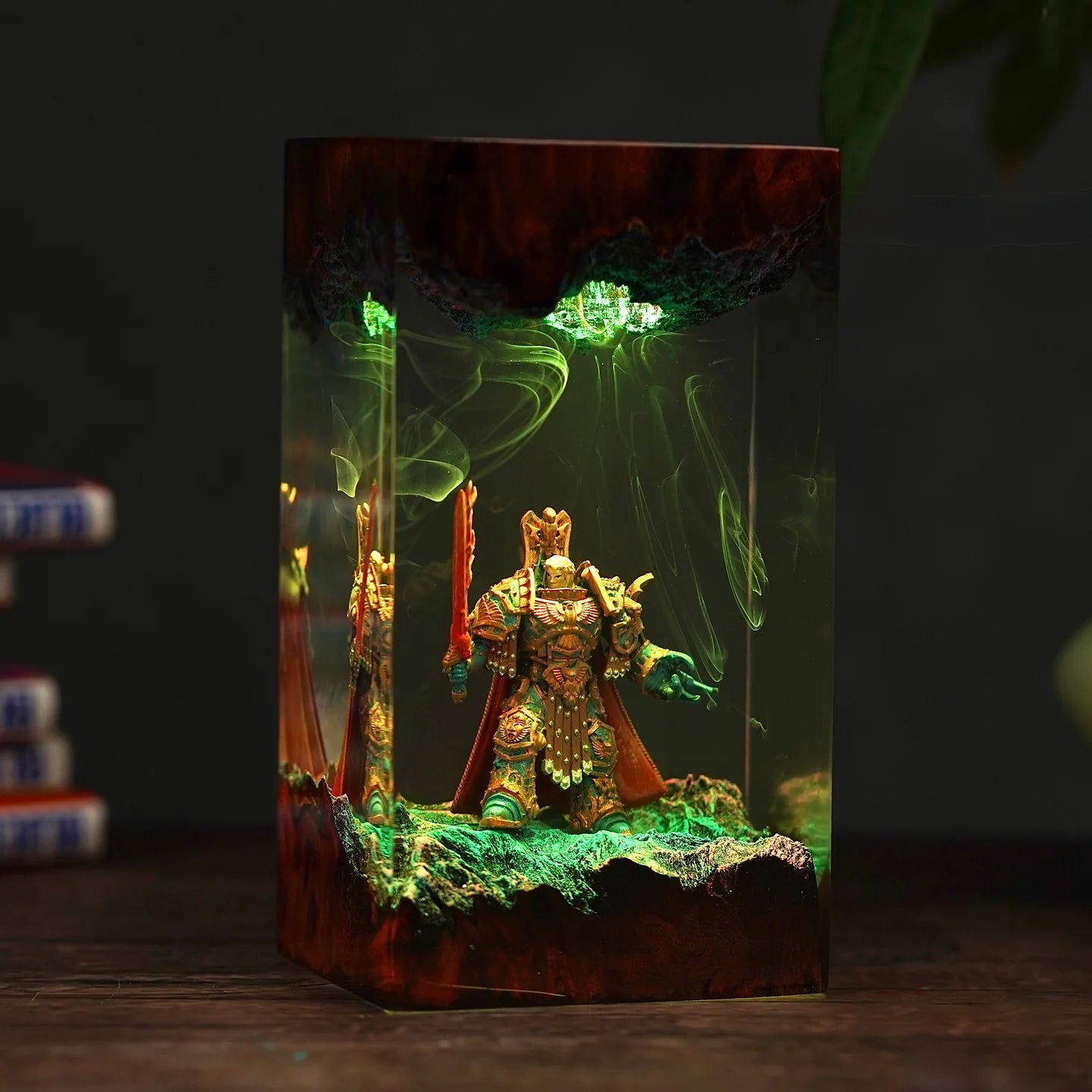 Emperor of The Mankind - Warhammer Resin lamp