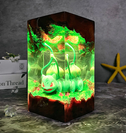 Bulbasaur resin lamp epoxy lamp