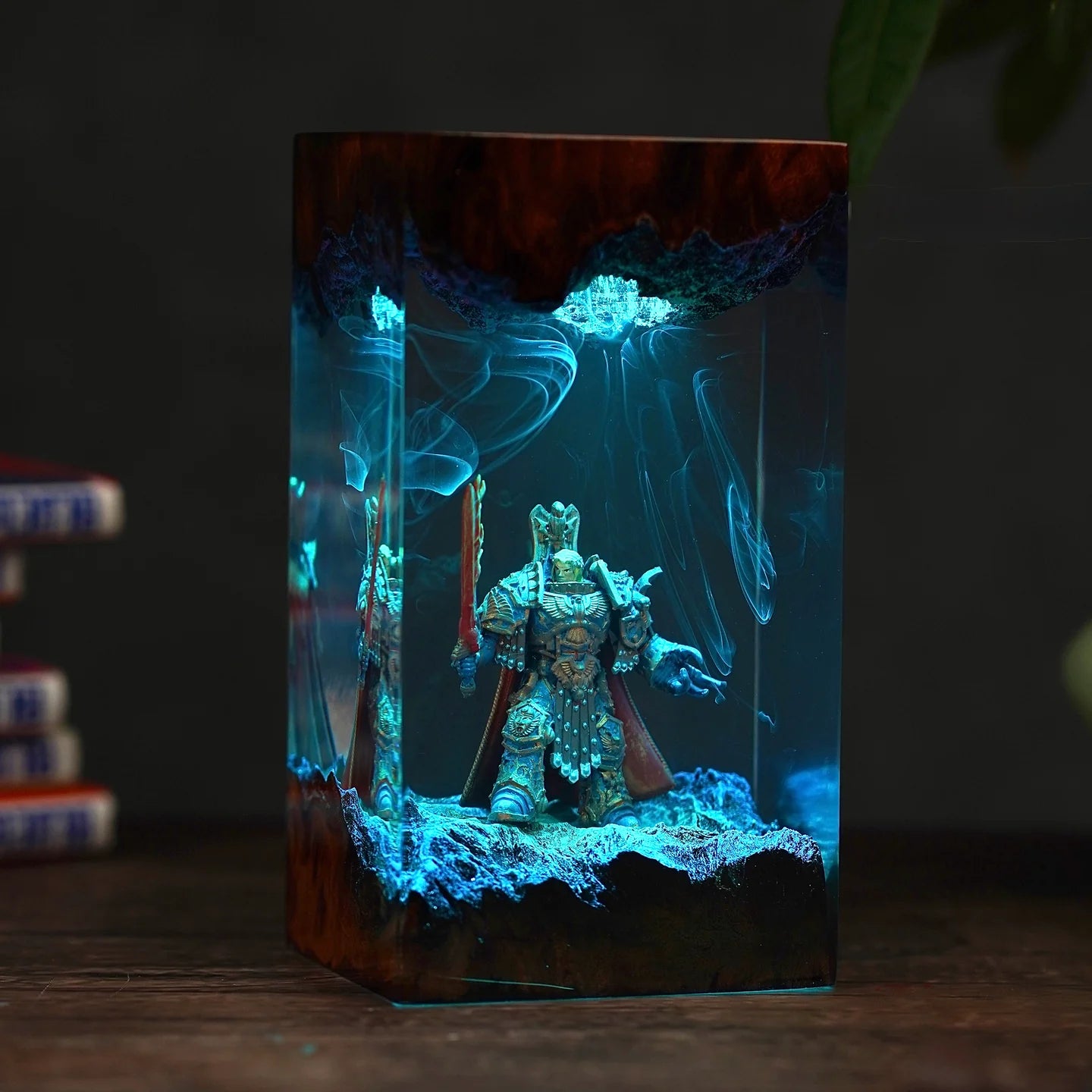 Emperor of The Mankind - Warhammer Resin lamp