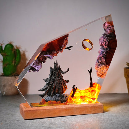 Lord Of The Rings Resin Lamp 2