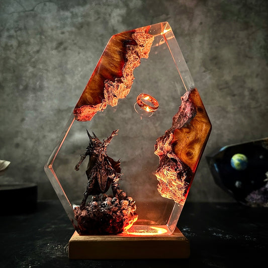 Lord Of The Rings Resin Lamp