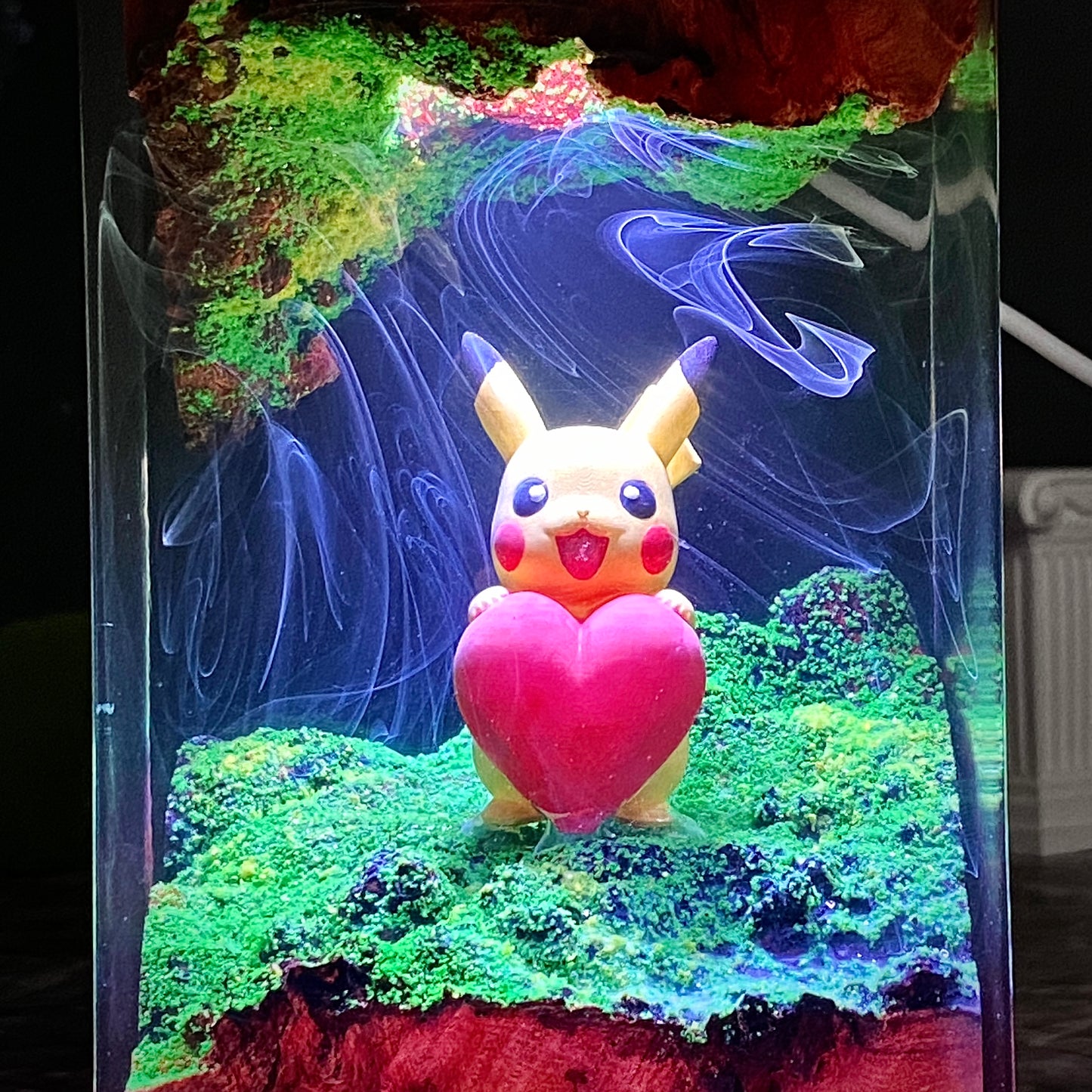 PIKACHU Resin wood Lamp