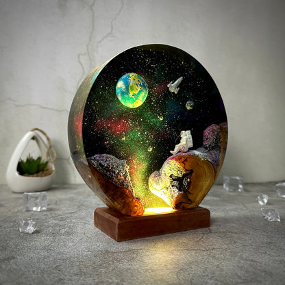 Galaxy Epoxy Lamp