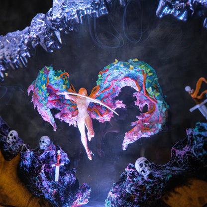 Malenia Fly in the War sky Resin lamp