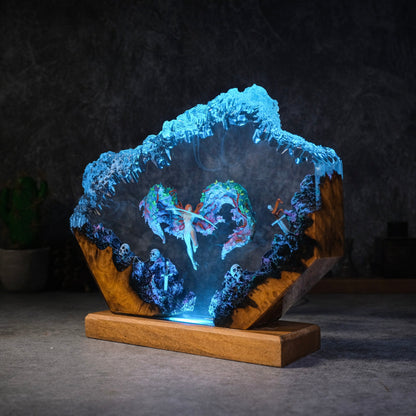 Malenia Fly in the War sky Resin lamp