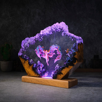 Malenia Fly in the War sky Resin lamp