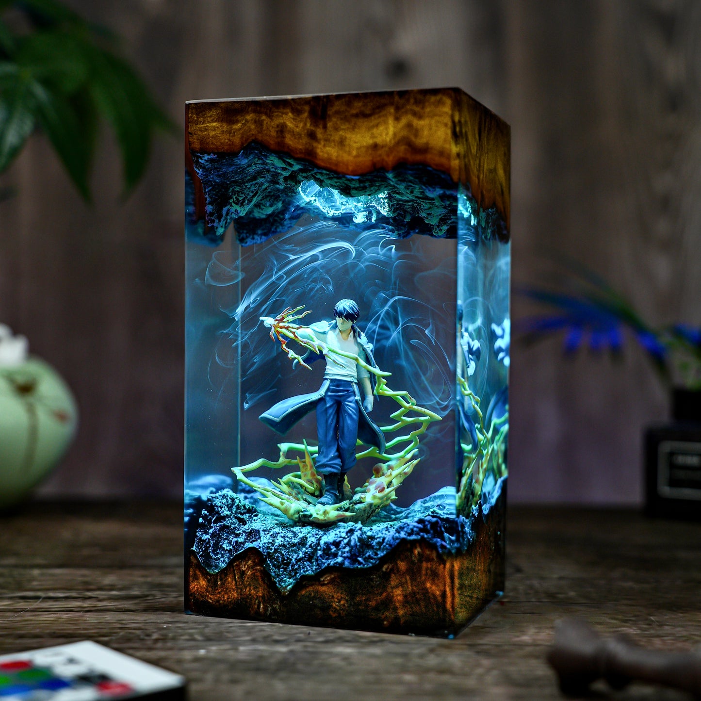 Roy Mustang Full Metal Alchemist Resin lamp