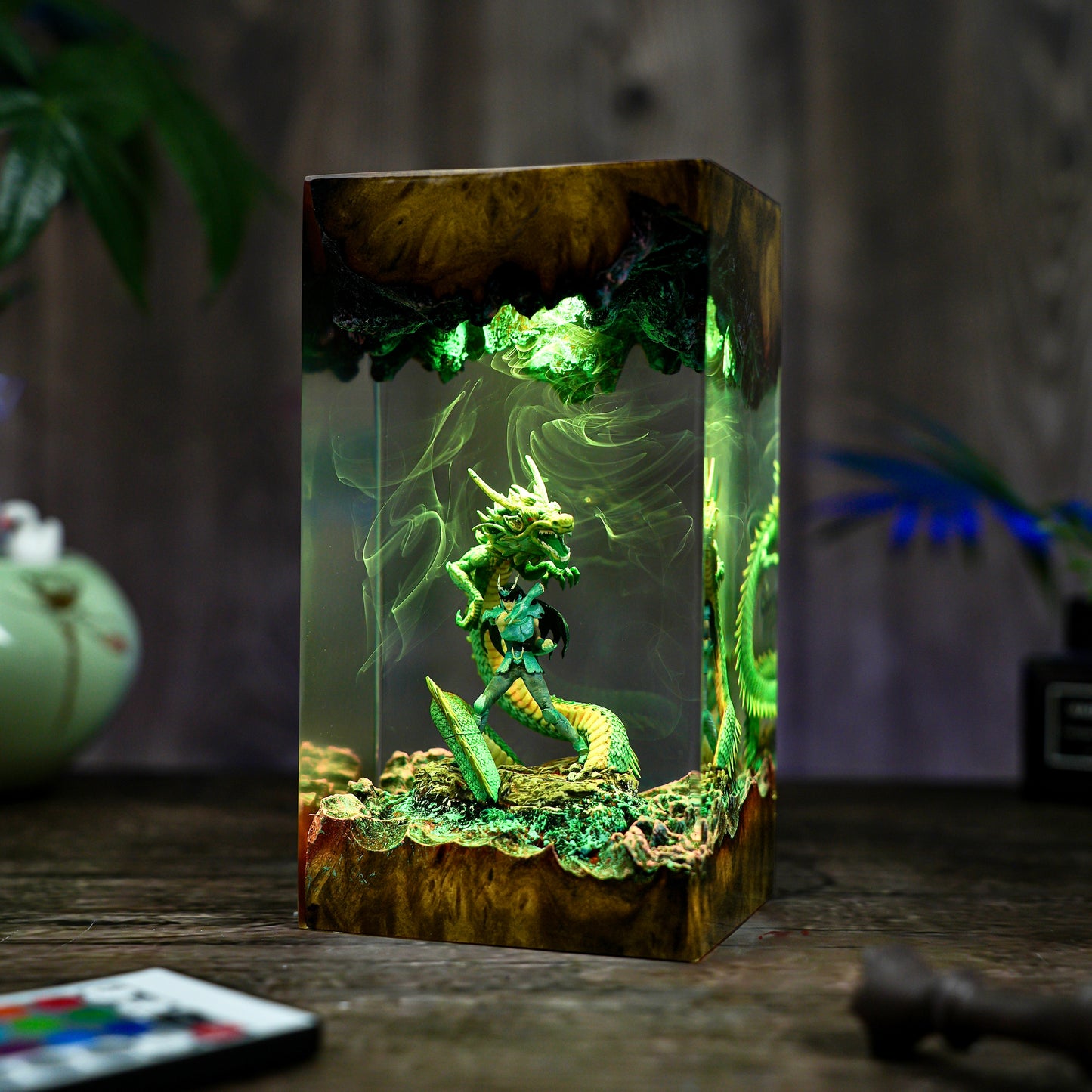 Saint Seiya - Dragon Shiryu Resin lamp