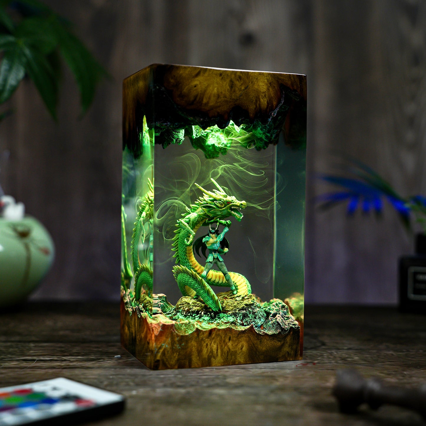 Saint Seiya - Dragon Shiryu Resin lamp