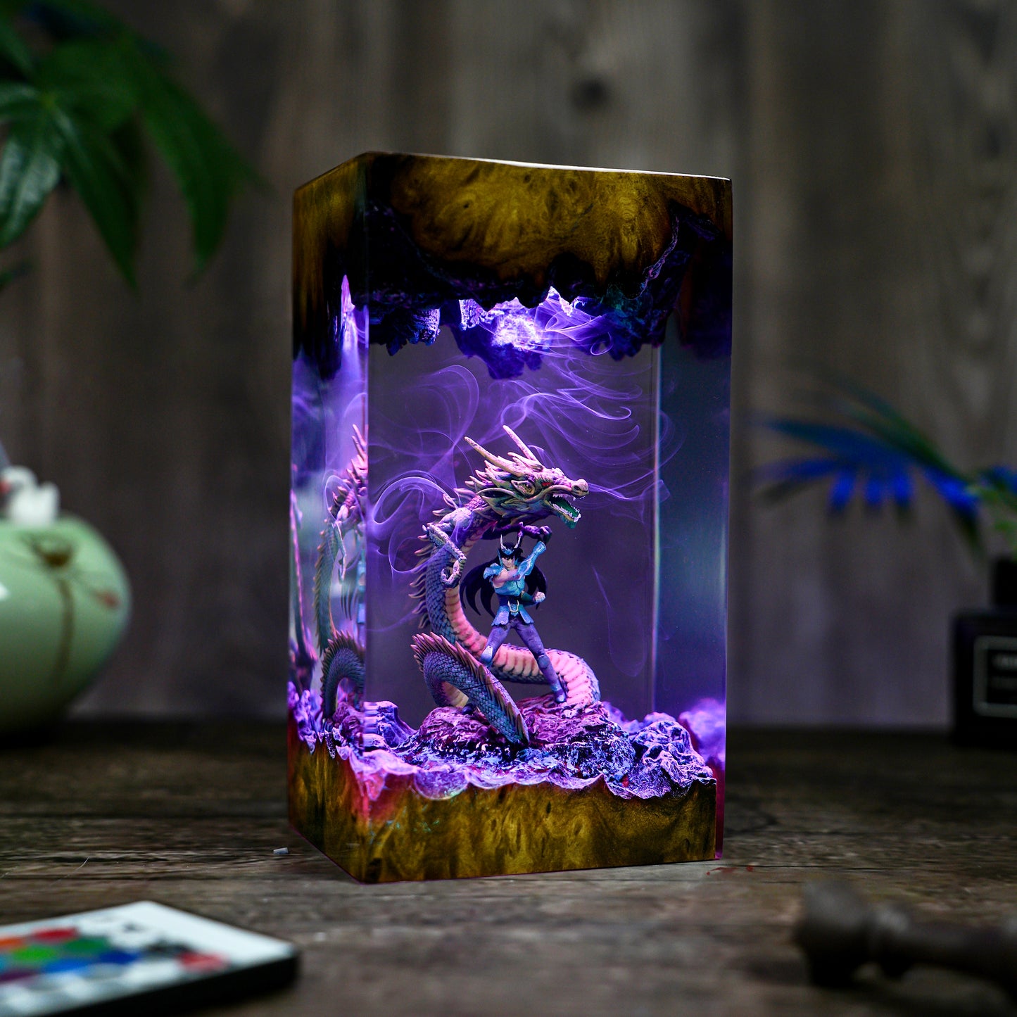 Saint Seiya - Dragon Shiryu Resin lamp