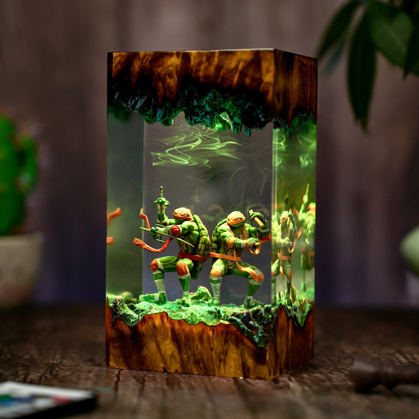 Teenage Mutant Ninja Turtles Resin lamp