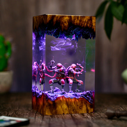 Teenage Mutant Ninja Turtles Resin lamp