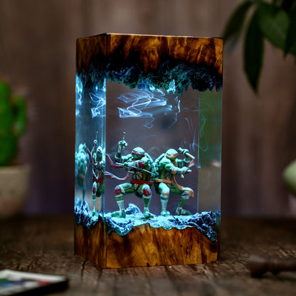 Teenage Mutant Ninja Turtles Resin lamp