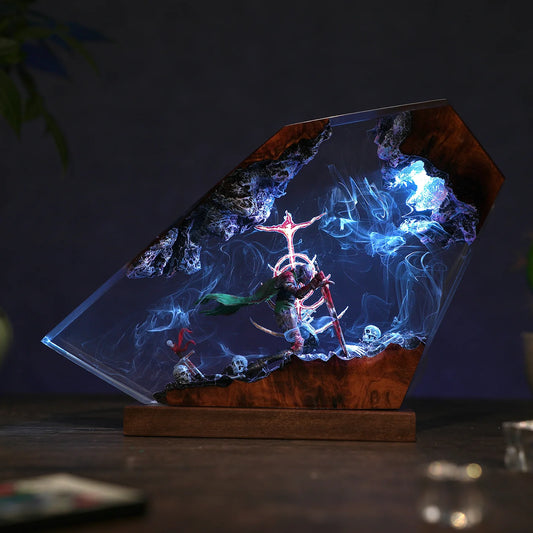 Maliketh, the Black Blade Elden Ring Resin Lamp