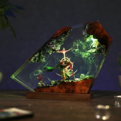 Maliketh, the Black Blade Elden Ring Resin Lamp