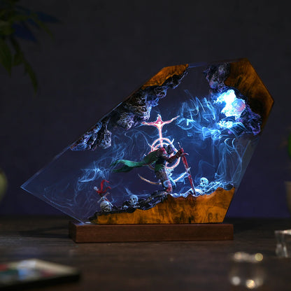 Maliketh, the Black Blade Elden Ring Resin Lamp