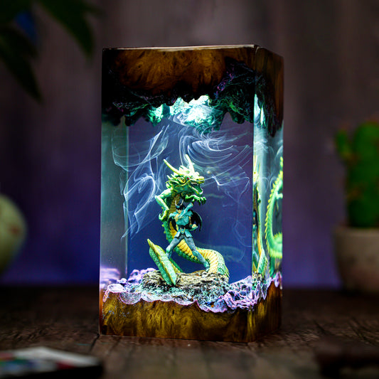Saint Seiya - Dragon Shiryu Resin lamp