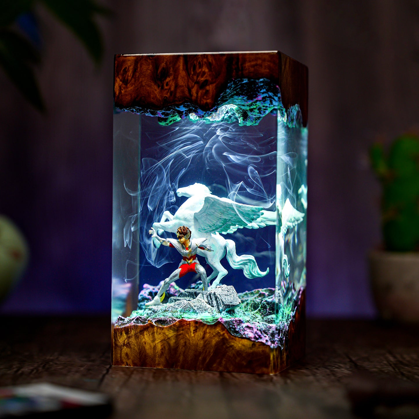 Saint Seiya Pegasus Resin lamp