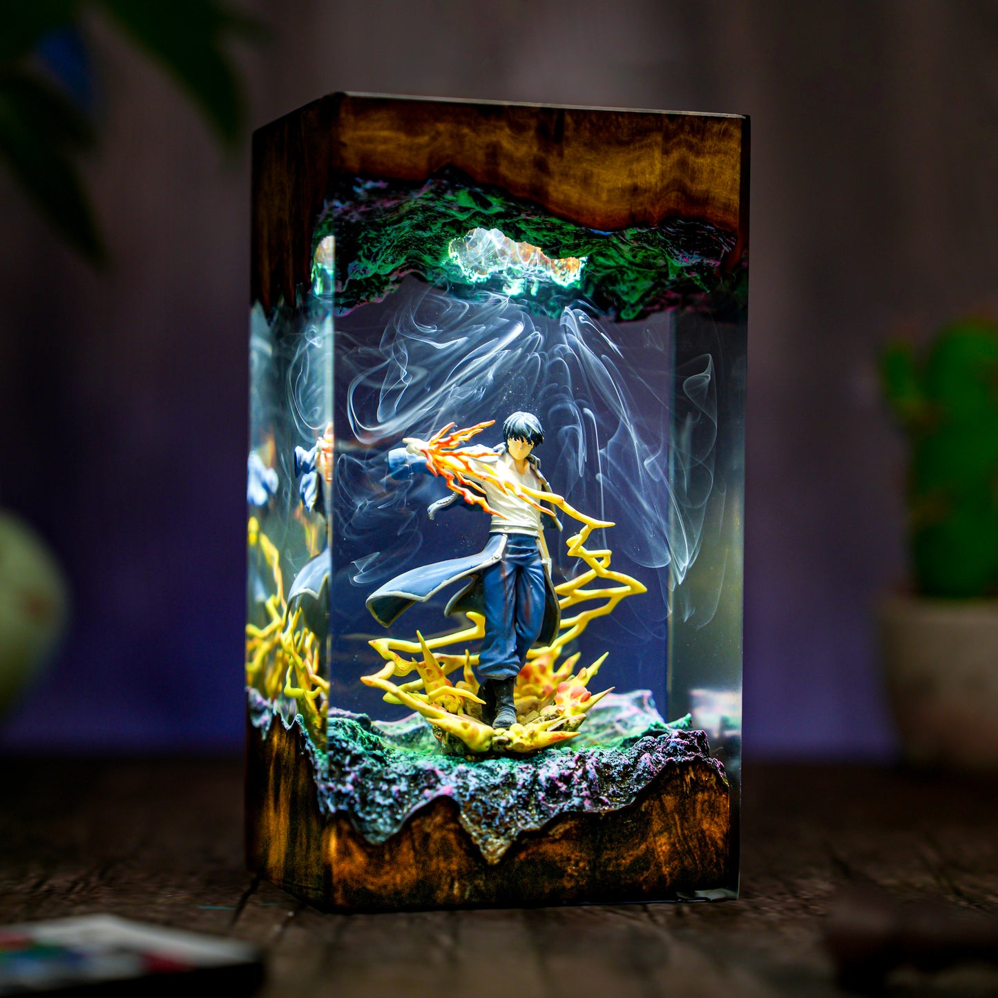 Roy Mustang Full Metal Alchemist Resin lamp