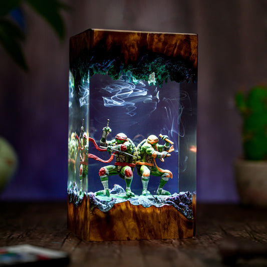 Teenage Mutant Ninja Turtles Resin lamp