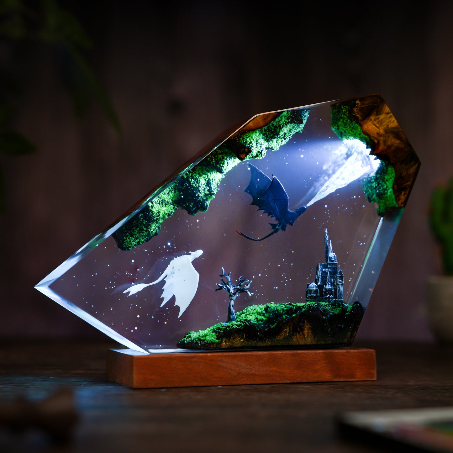 Toothless Resin lamp