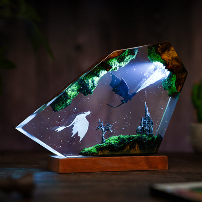 Toothless Resin lamp