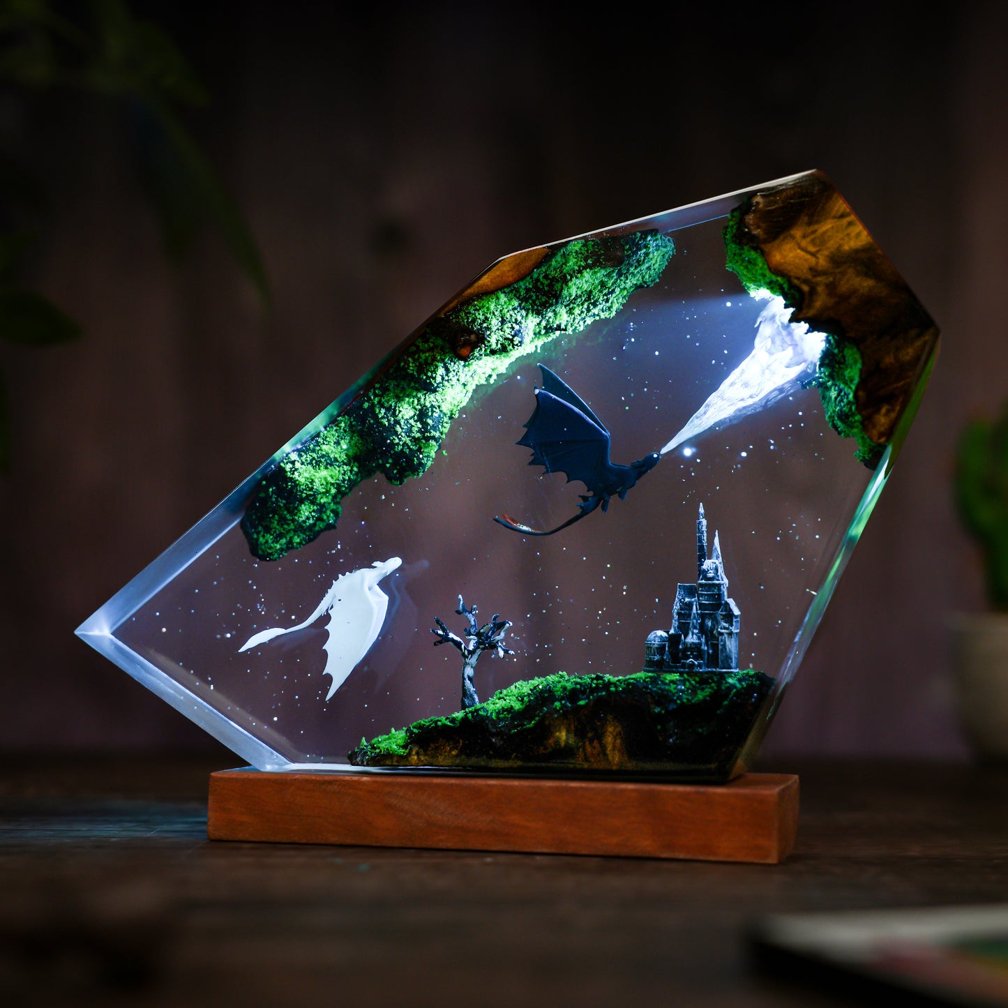 Toothless Resin lamp