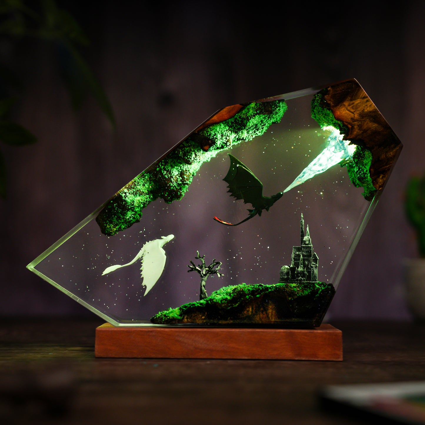 Toothless Resin lamp