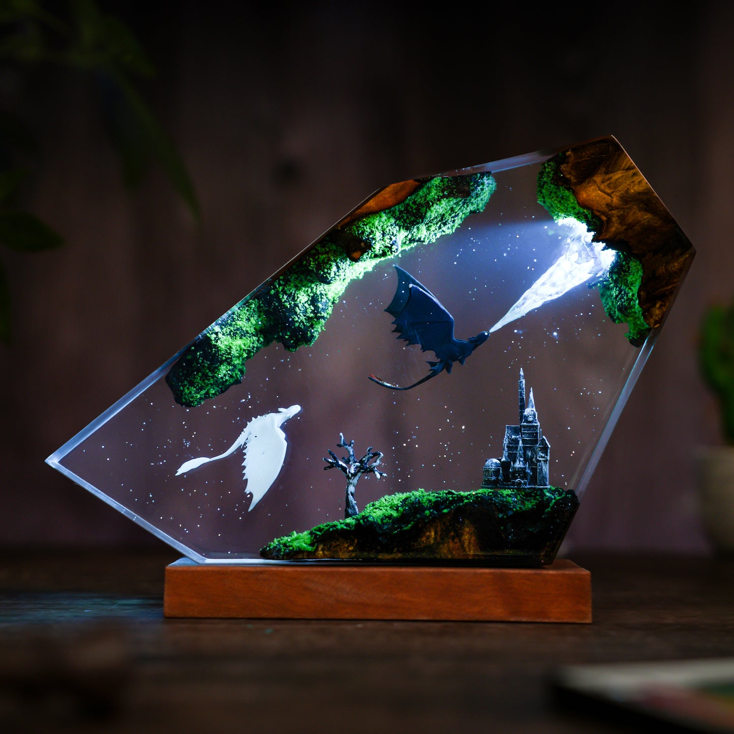 Toothless Resin lamp