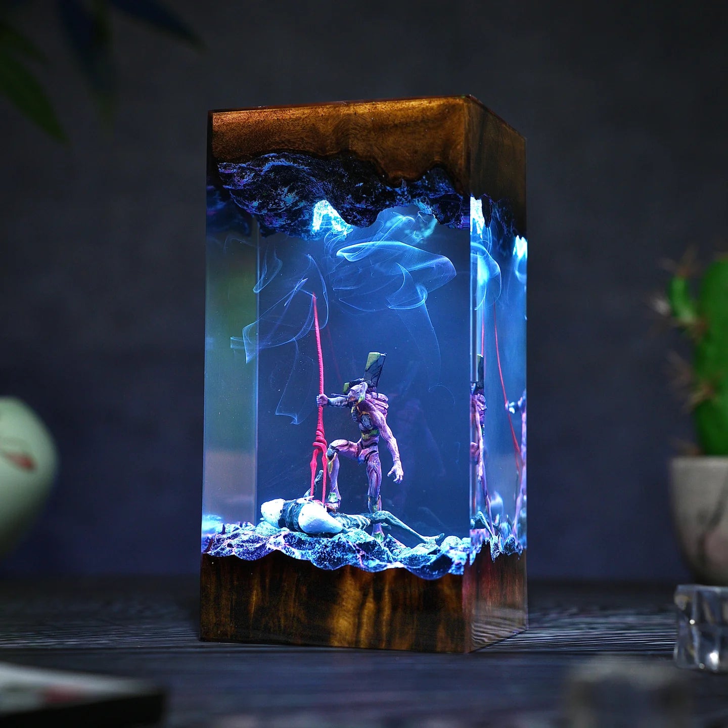 Evangelion Resin lamp