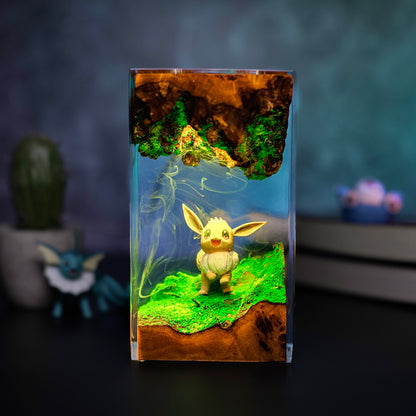 Evee Pokemon Resin lamp