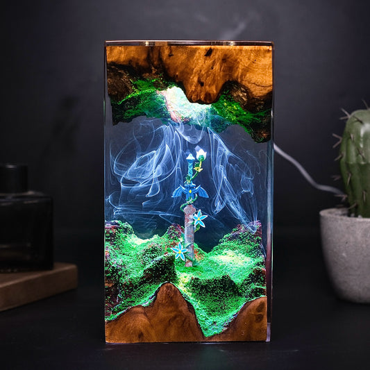 Master sword , Legend of Zelda Resin Lamp