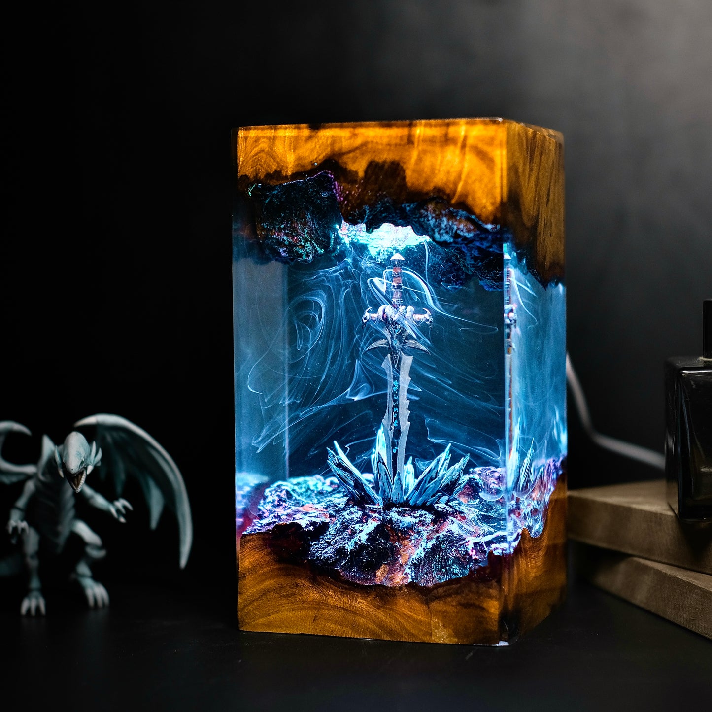 Frostmourne World of Warcraft Resin Lamp