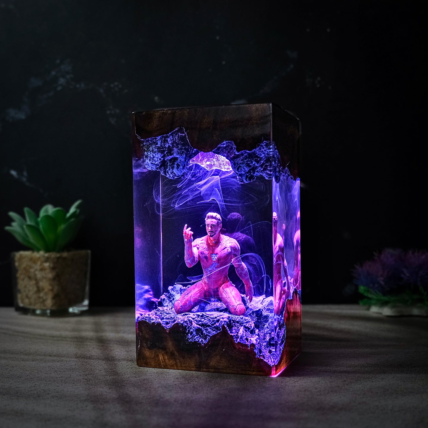 Iron man Endgame infinity stone Resin Lamp